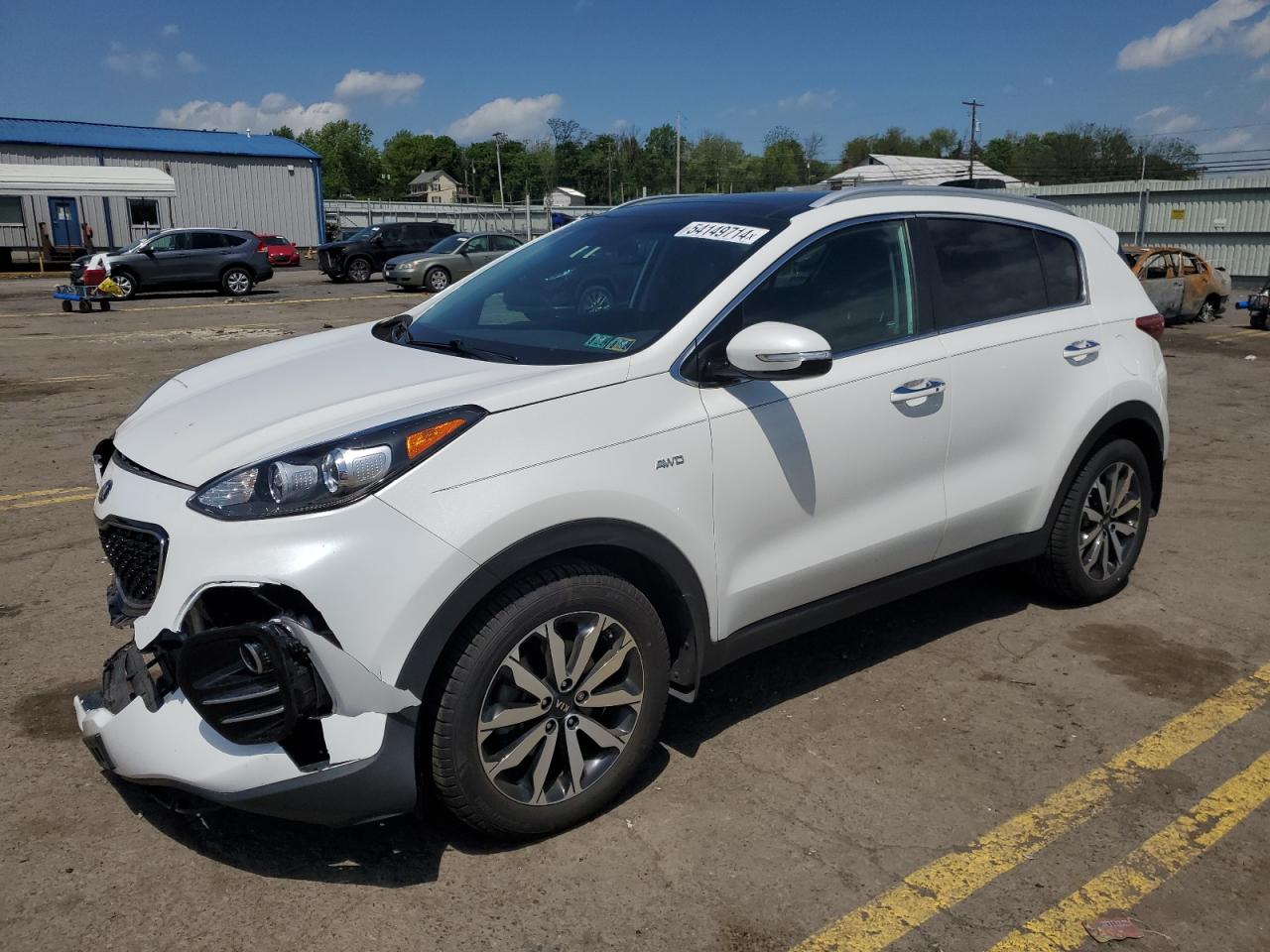 KNDPNCAC1H7238212 2017 Kia Sportage Ex