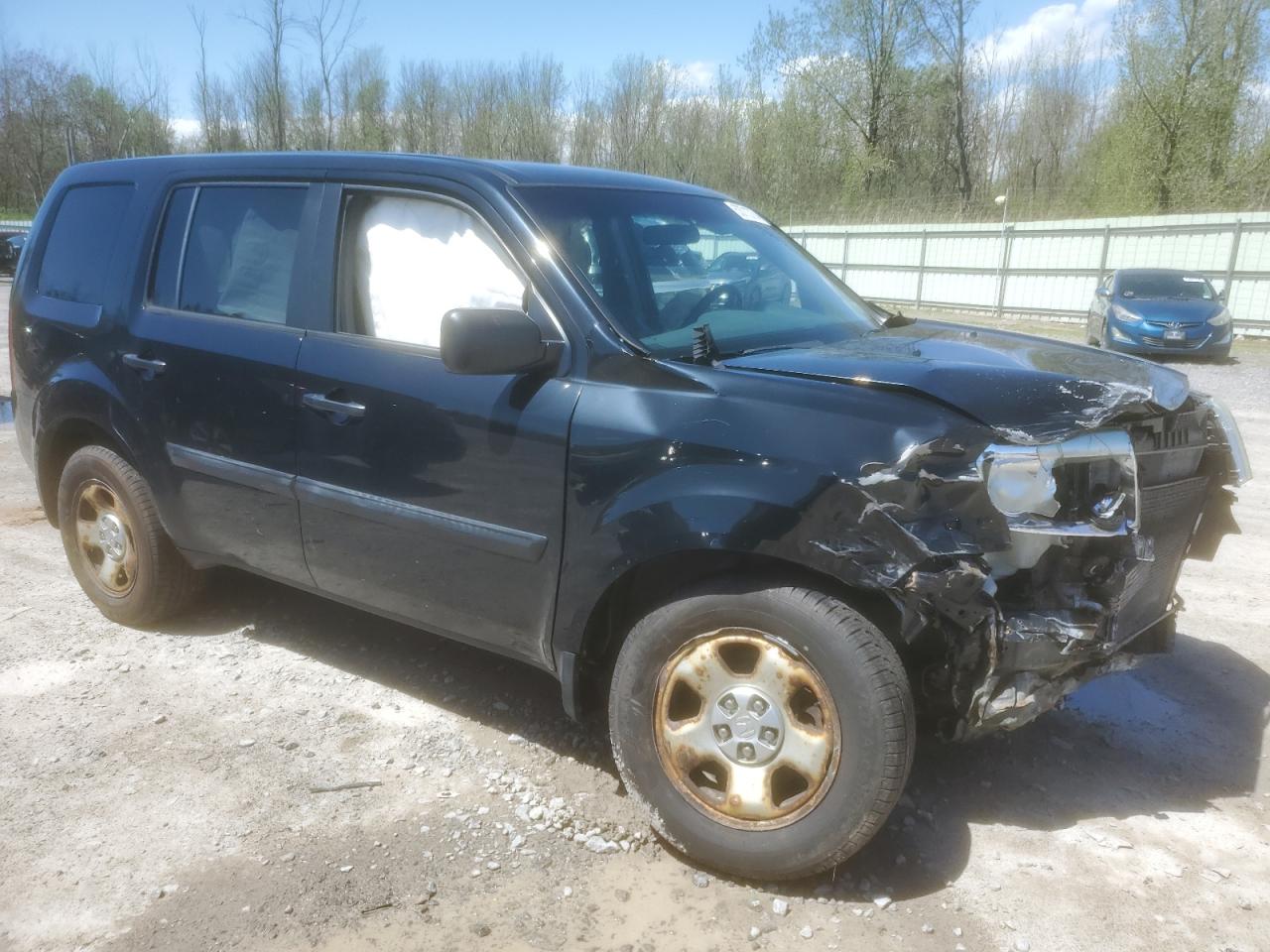 5FNYF4H23CB075537 2012 Honda Pilot Lx