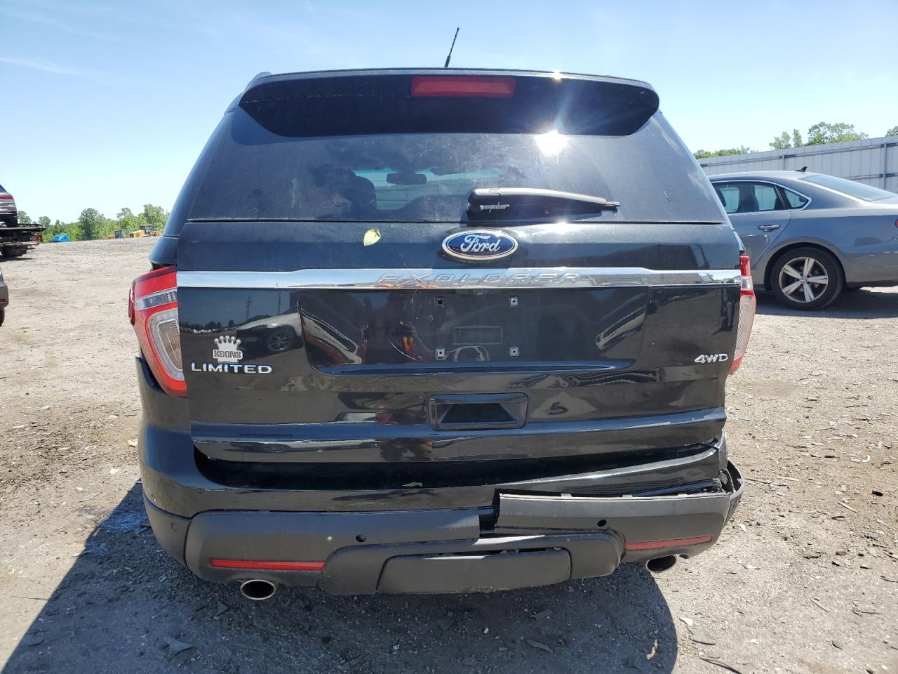 1FM5K8F85DGC58356 2013 Ford Explorer Limited