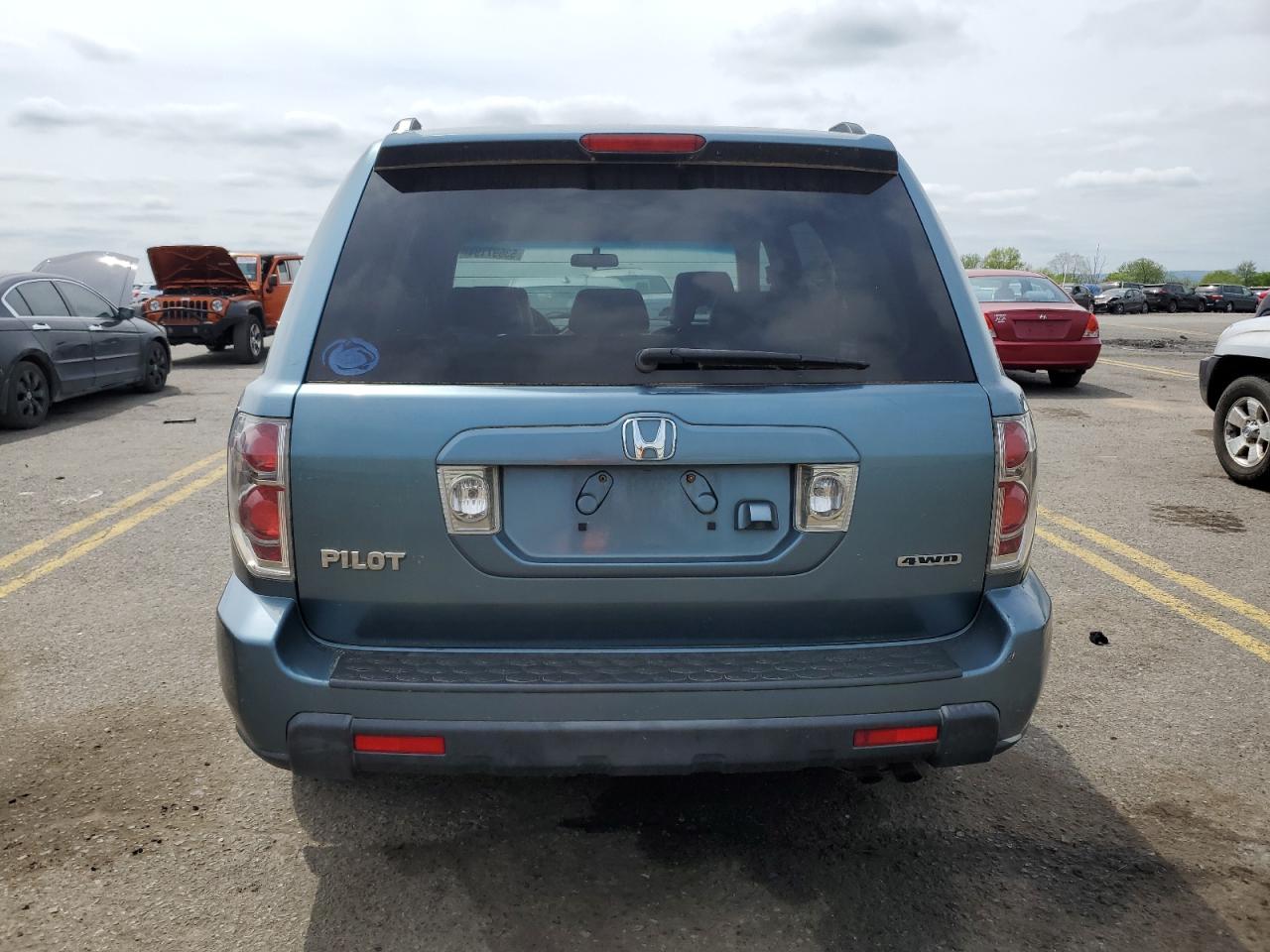 Lot #2974499420 2008 HONDA PILOT EXL