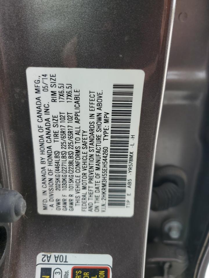 2HKRM3H55EH544260 2014 Honda Cr-V Ex