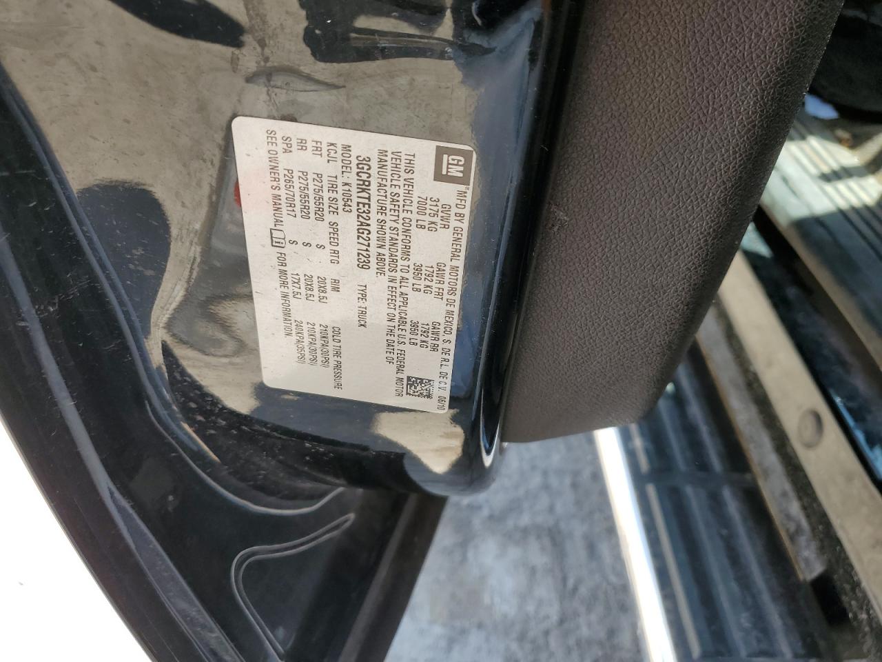 3GCRKTE32AG271239 2010 Chevrolet Silverado K1500 Ltz