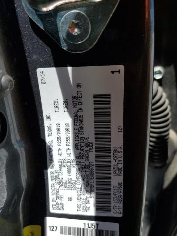 2014 Toyota Tundra Double Cab Sr/Sr5 VIN: 5TFRM5F17EX080727 Lot: 54602744