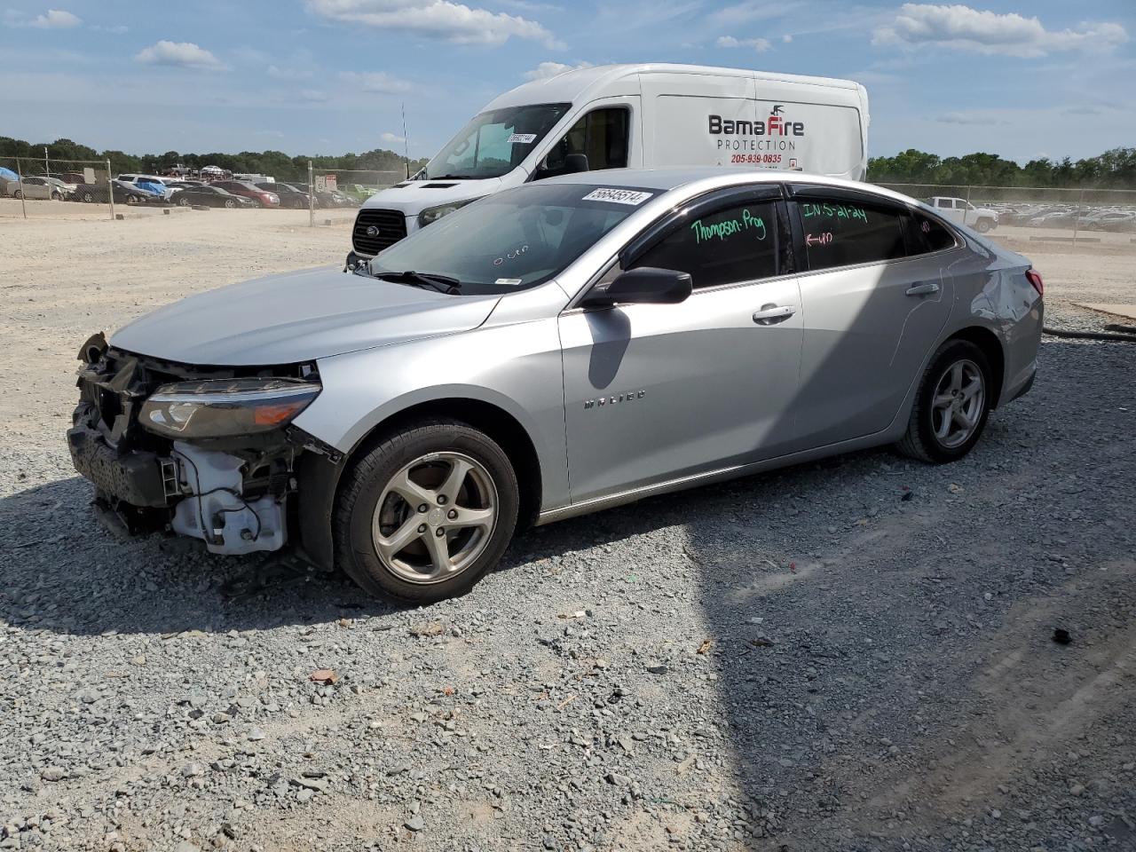 2017 Chevrolet Malibu Ls vin: 1G1ZC5STXHF103494