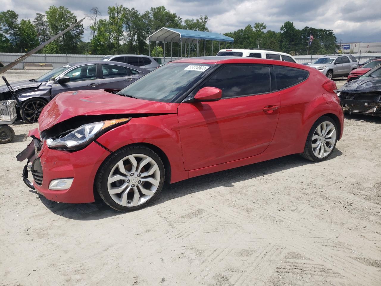 KMHTC6ADXDU093113 2013 Hyundai Veloster