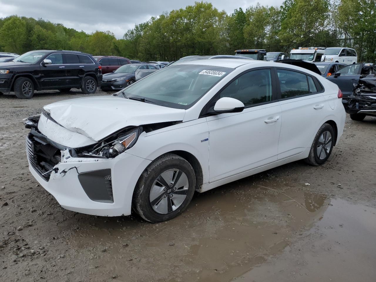 KMHC65LC5HU024700 2017 Hyundai Ioniq Blue