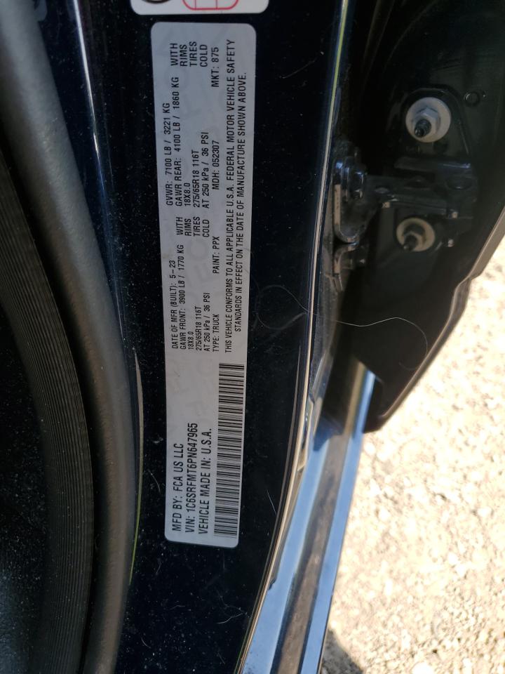 1C6SRFMT6PN647965 2023 Ram 1500 Big Horn/Lone Star