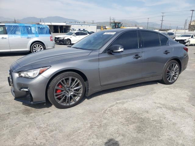 2021 Infiniti Q50 Red Sport 400 VIN: JN1FV7DP6MM850714 Lot: 54816024