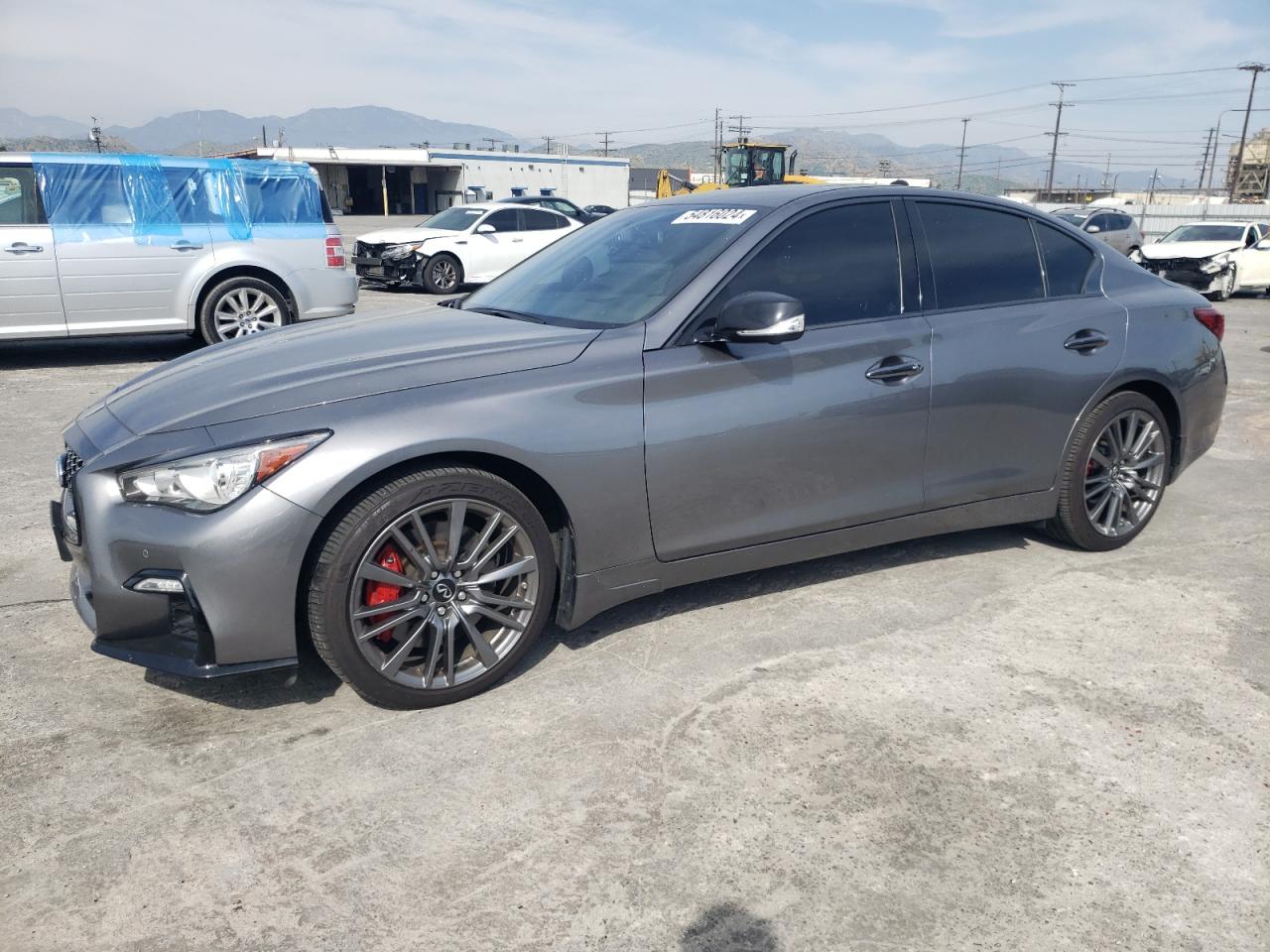 JN1FV7DP6MM850714 2021 Infiniti Q50 Red Sport 400