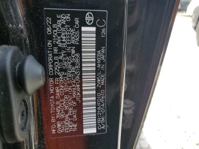 2022 Toyota Prius Night Shade VIN: JTDKAMFU9N3182858 Lot: 56493534