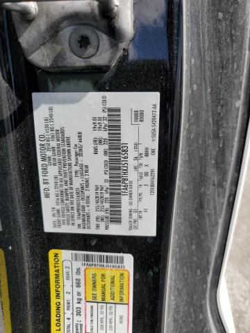 2018 Ford Mustang VIN: 1FA6P8THXJ5165831 Lot: 55164764