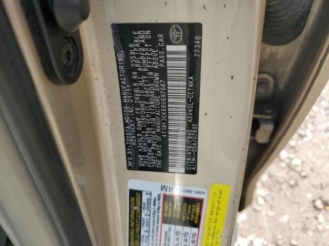 4T1BF3EK6BU697667 2011 Toyota Camry Base