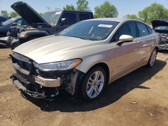 VIN 3FA6P0UU0JR141984 2018 Ford Fusion, S Hybrid no.1