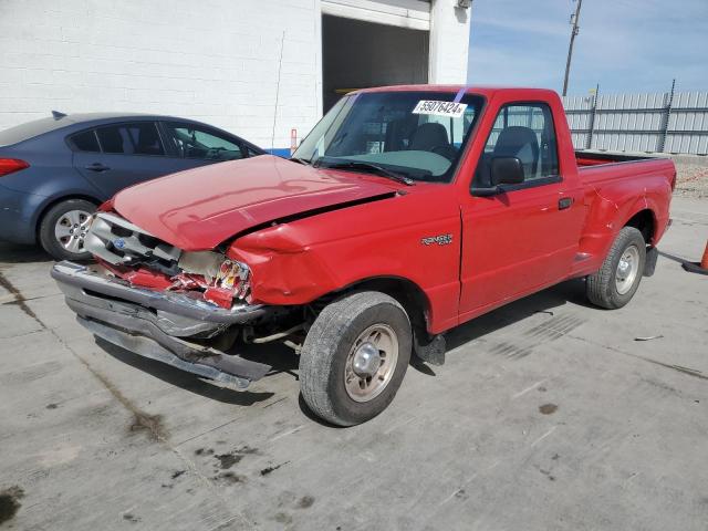 FORD RANGER 1997 red pickup gas 1FTCR10A8VPA73097 photo #1