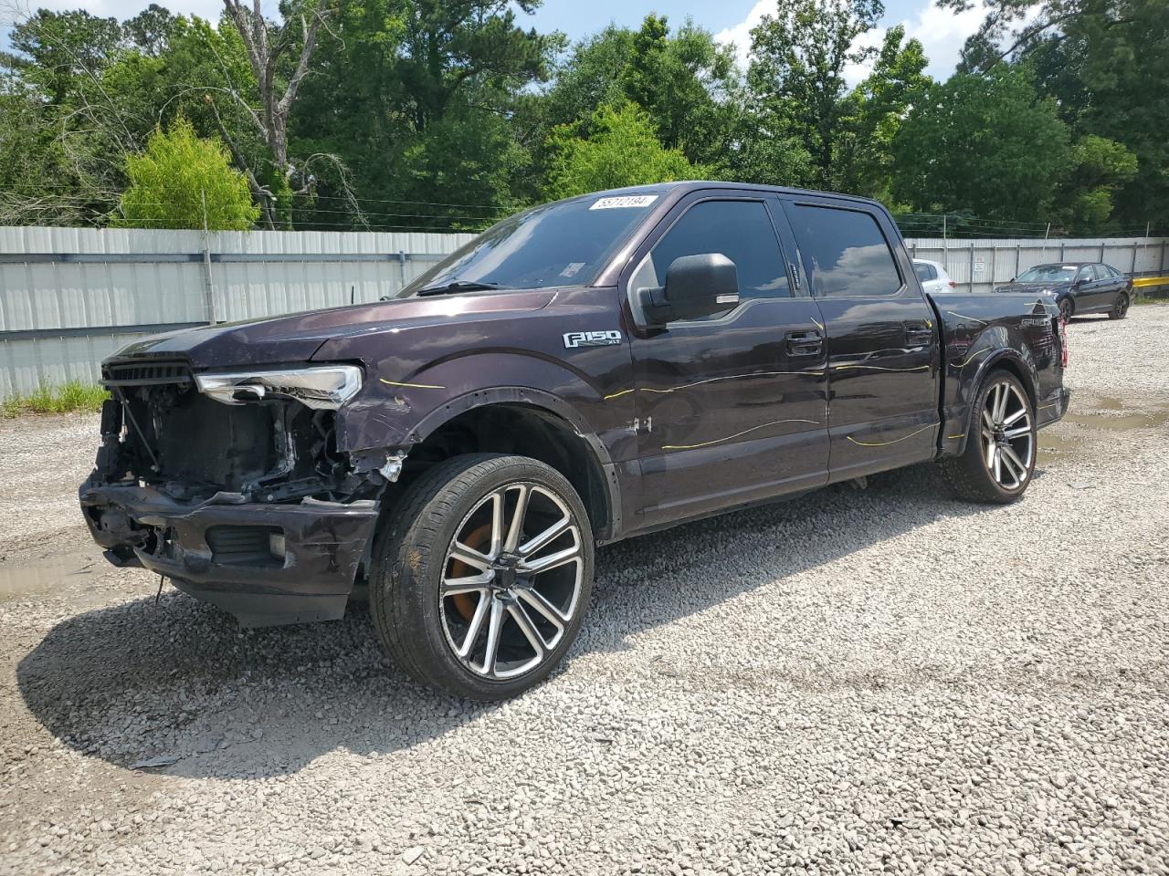 2018 Ford F150 Supercrew vin: 1FTEW1C51JKD42760