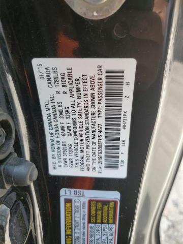 VIN 2HGFG3B88FH514677 2015 Honda Civic, EX no.12