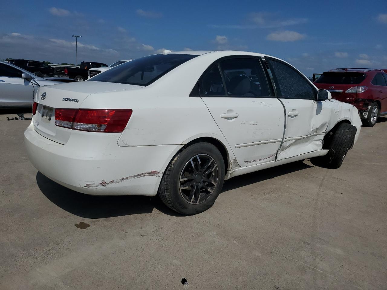 5NPET46C68H401587 2008 Hyundai Sonata Gls