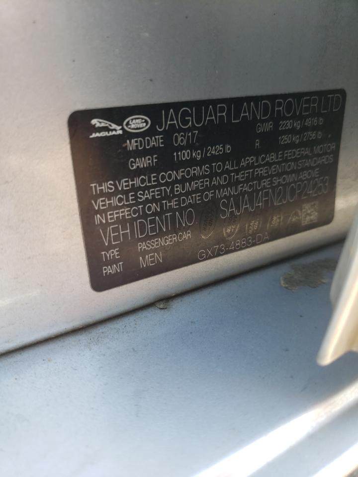 SAJAJ4FN2JCP24253 2018 Jaguar Xe Premium