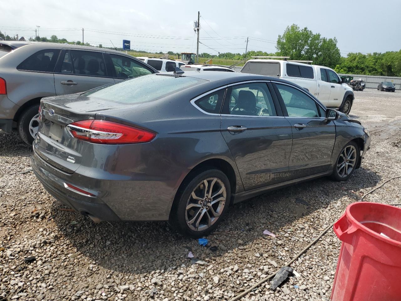 2019 Ford Fusion Sel vin: 3FA6P0CD2KR234055