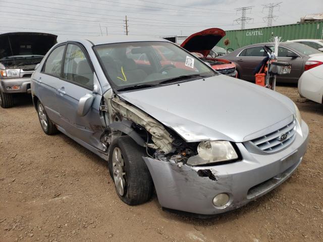 2004 Kia Spectra Lx VIN: KNAFE121245031845 Lot: 53221724