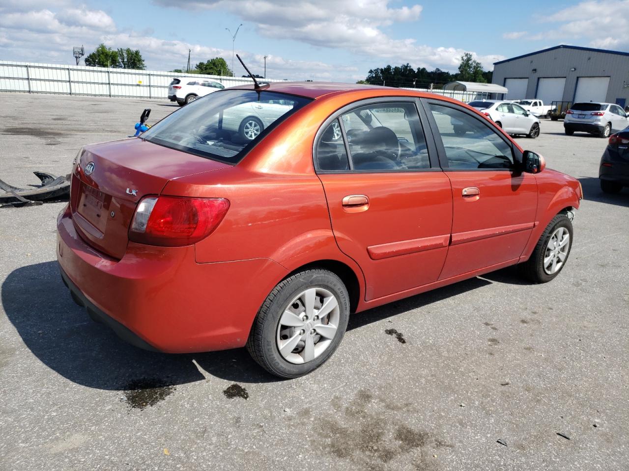 KNADH4A35A6643417 2010 Kia Rio Lx