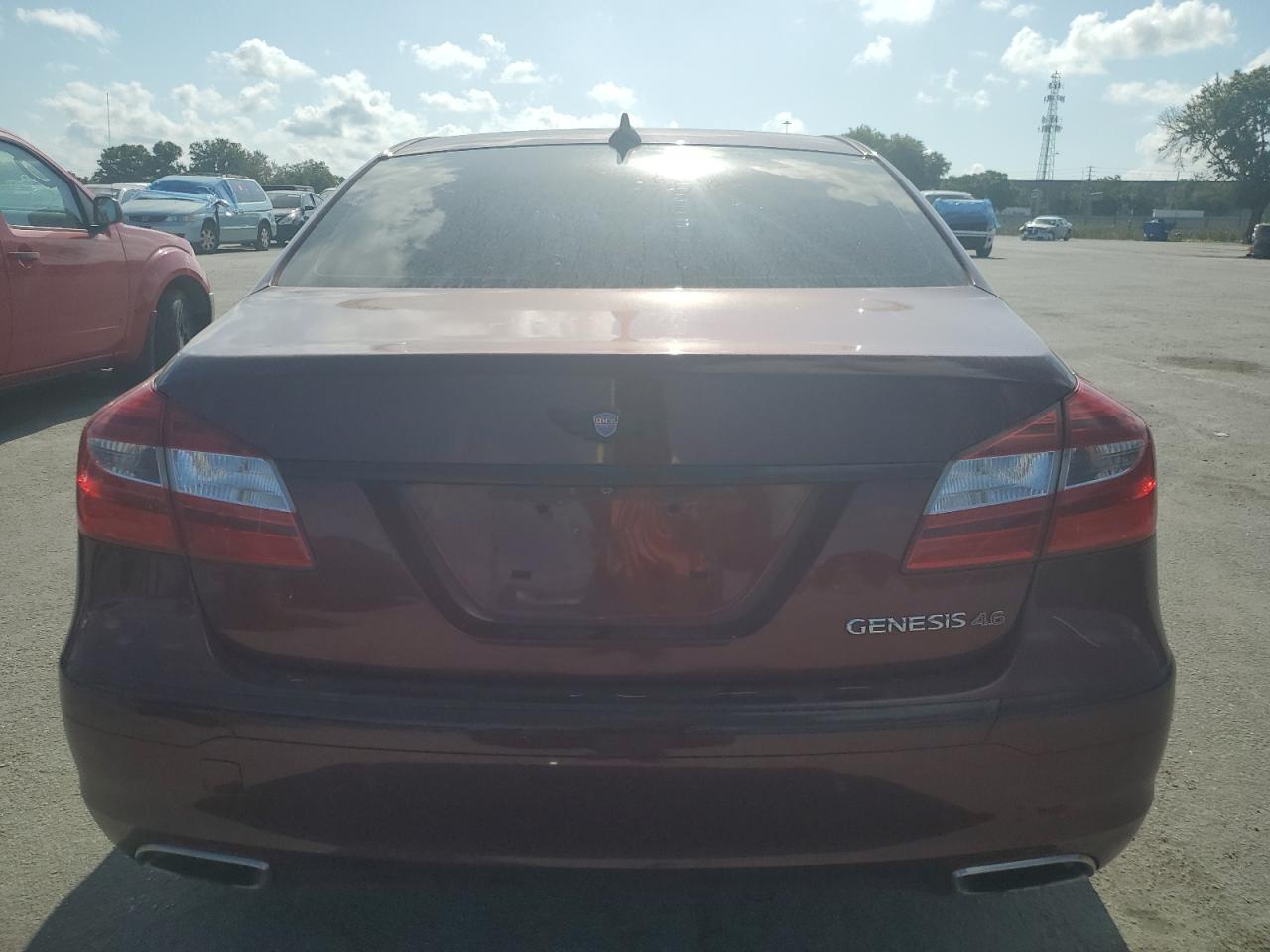 KMHGC4DF5CU165742 2012 Hyundai Genesis 4.6L