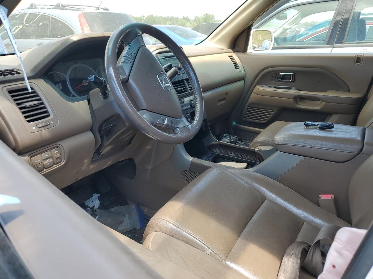 5FNYF28597B004184 2007 Honda Pilot Exl