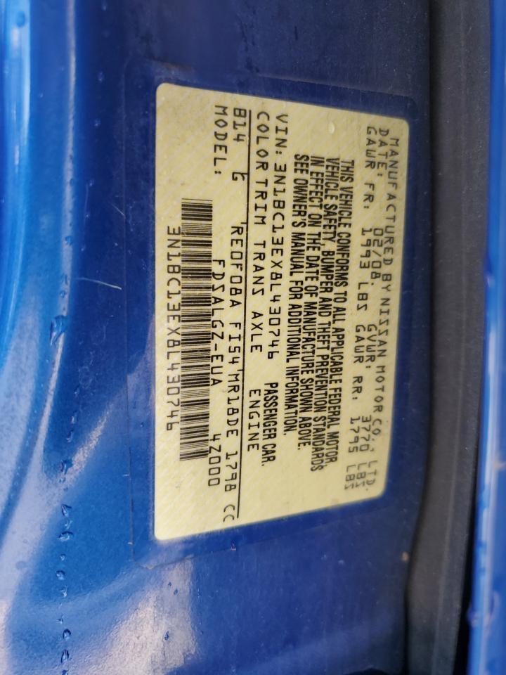 3N1BC13EX8L430746 2008 Nissan Versa S