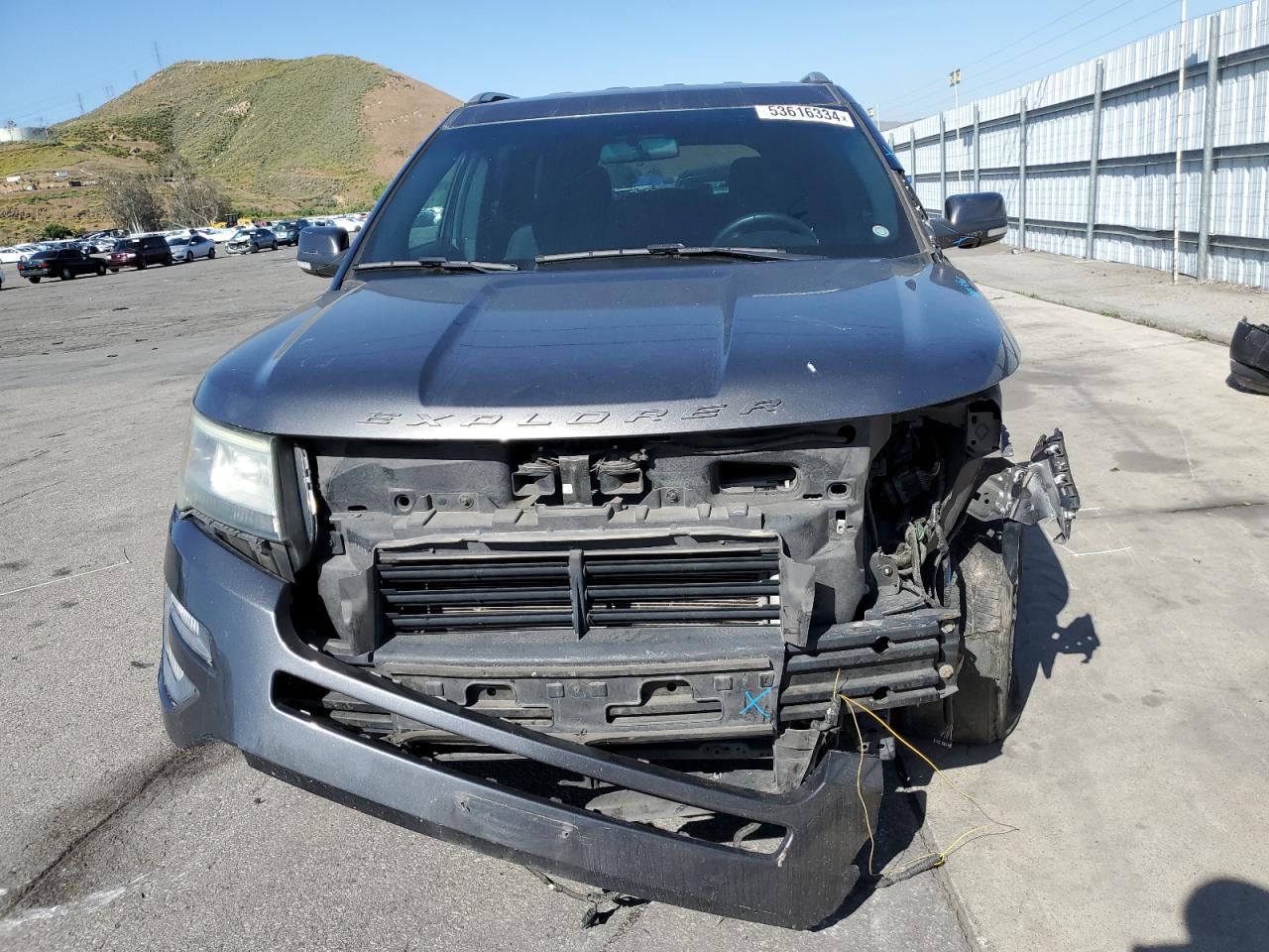 1FM5K7D89HGB87827 FORD EXPLORER 2017