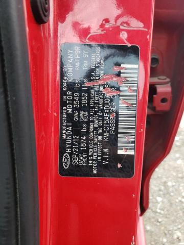 2013 Hyundai Accent Gls VIN: KMHCT5AEXDU079487 Lot: 55911124