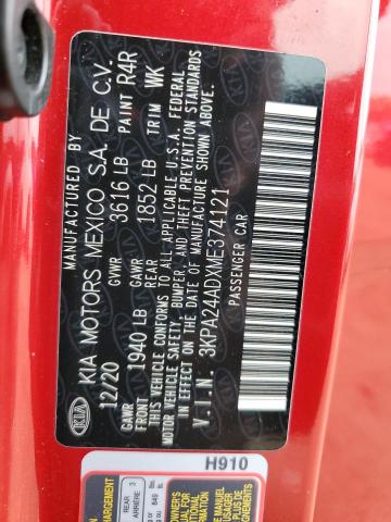 2021 KIA RIO LX - 3KPA24ADXME374121