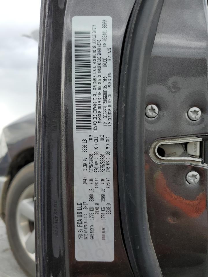 3C6RR7LT5HG688135 2017 Ram 1500 Slt