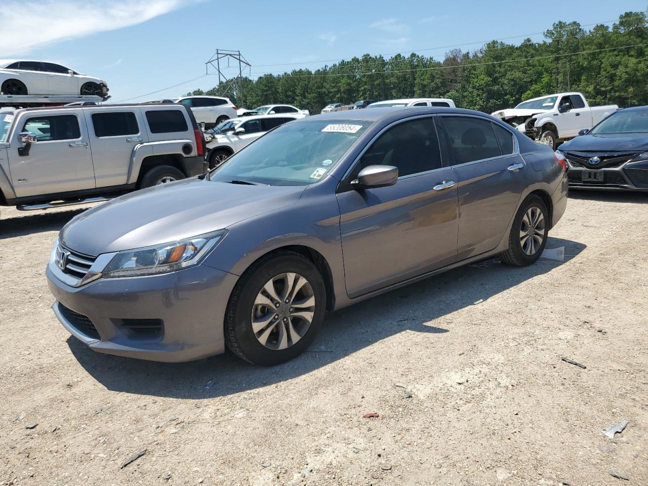 1HGCR2F38EA167113 2014 Honda Accord Lx