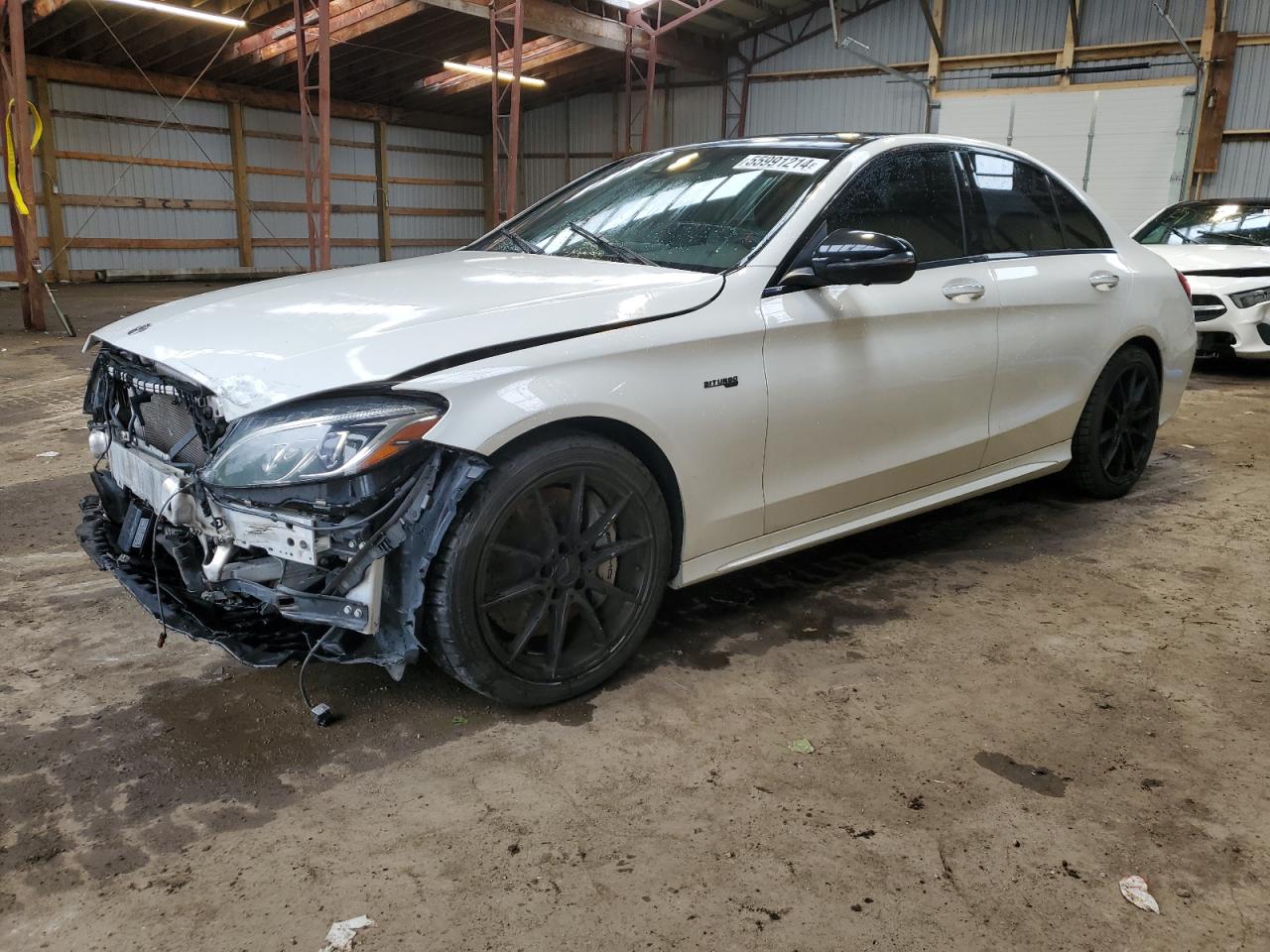 55SWF6EB6JU250642 2018 Mercedes-Benz C 43 4Matic Amg