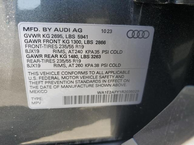 2024 Audi Q5 E Premium Plus 55 VIN: WA1E2AFY1R2035029 Lot: 54255074