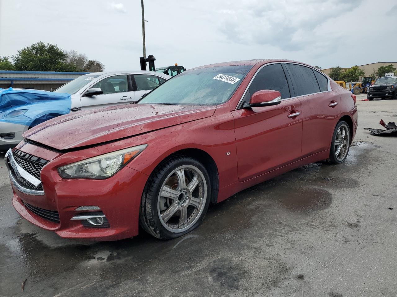 JN1BV7AP4EM677683 2014 Infiniti Q50 Base