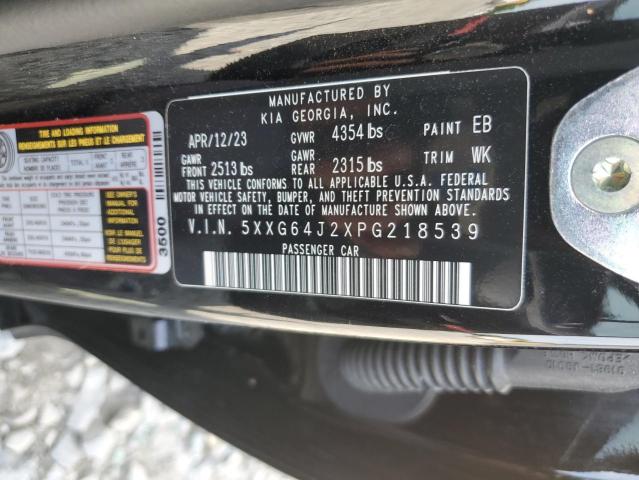 2023 Kia K5 Gt Line VIN: 5XXG64J2XPG218539 Lot: 57115924