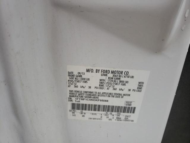 2013 Ford F150 VIN: 1FTMF1CM0DKF95088 Lot: 56488994