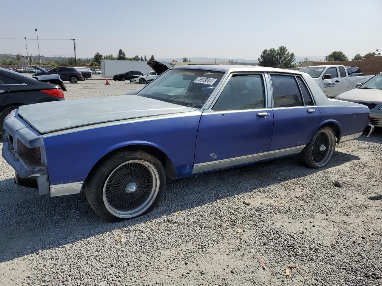 1G1BN51H3HA159606 1987 Chevrolet Caprice Classic