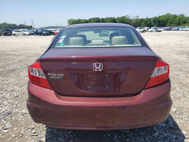 2012 Honda Civic Lx VIN: 19XFB2F52CE033029 Lot: 54148324