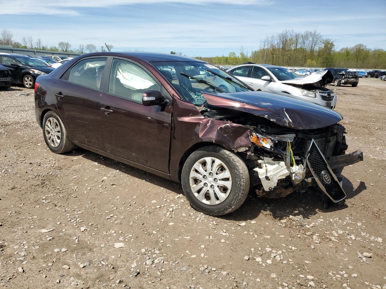 KNAFU4A28A5241537 2010 Kia Forte Ex