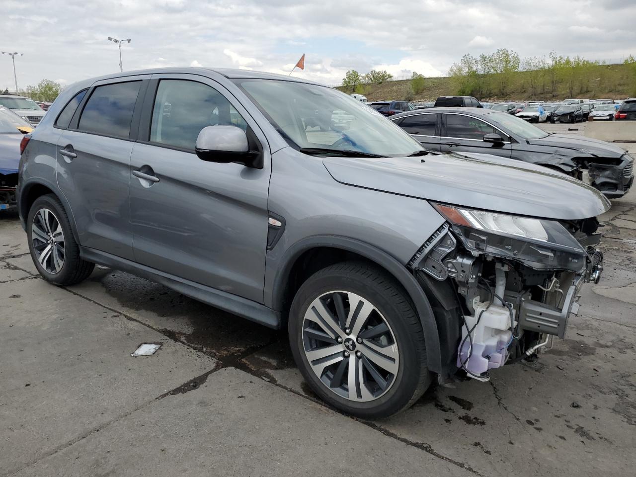 2022 Mitsubishi Outlander Sport Es vin: JA4ARUAU3NU019509