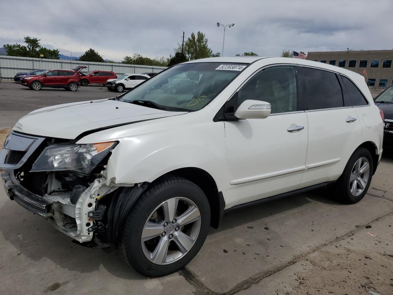 2HNYD2H42CH545914 2012 Acura Mdx Technology