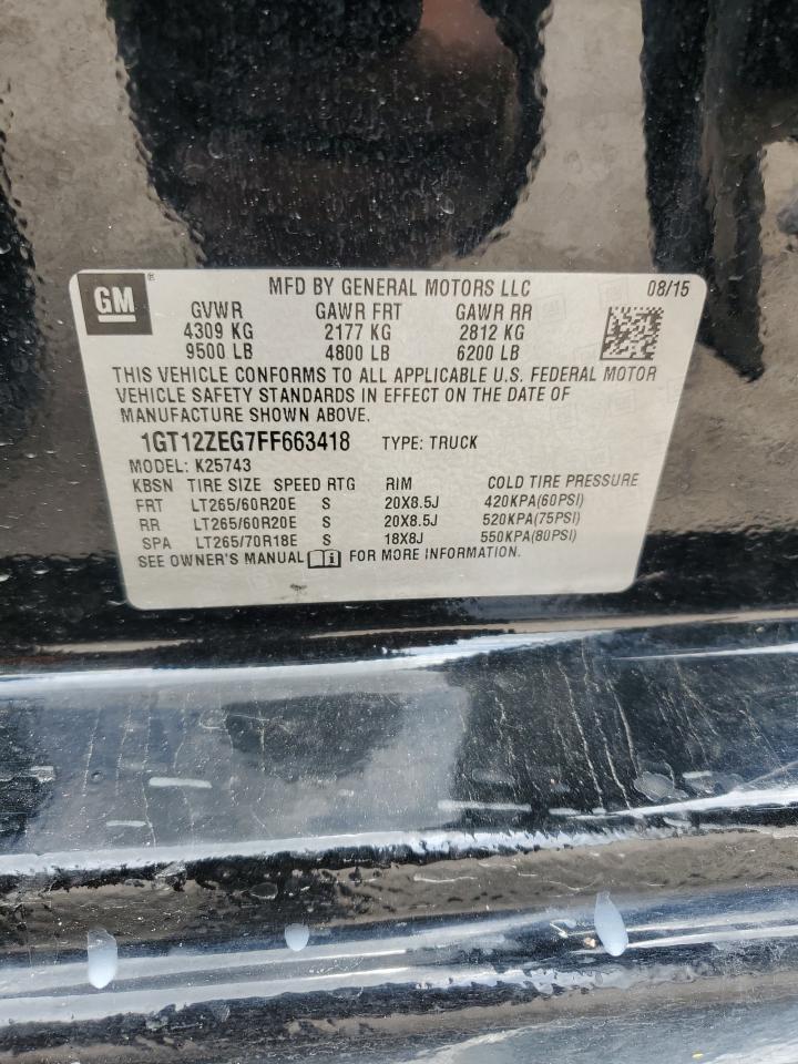 1GT12ZEG7FF663418 2015 GMC Sierra K2500 Slt