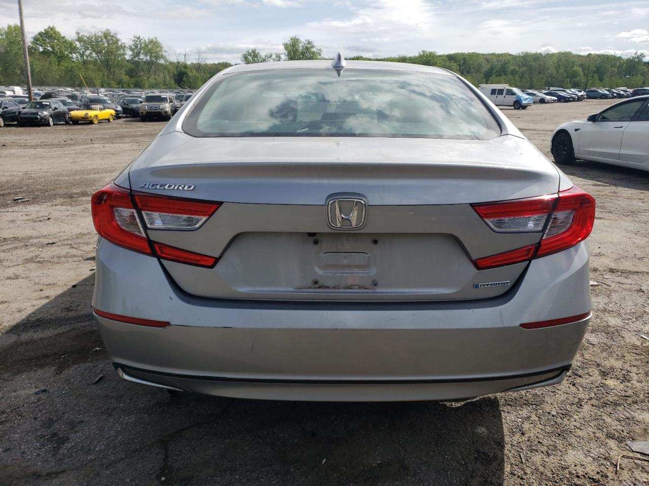 1HGCV3F50JA003884 2018 Honda Accord Hybrid Exl