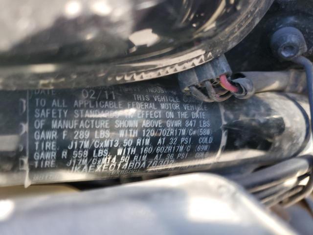 2011 KAWASAKI EX650 C - JKAEXEC14BDA76302