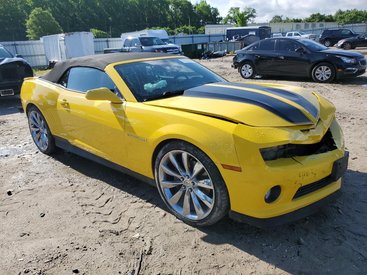 2G1FK3DJ6B9183687 2011 Chevrolet Camaro 2Ss