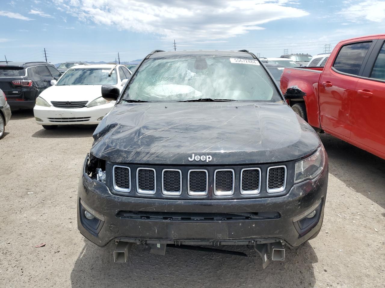 Lot #2955507504 2018 JEEP COMPASS LA