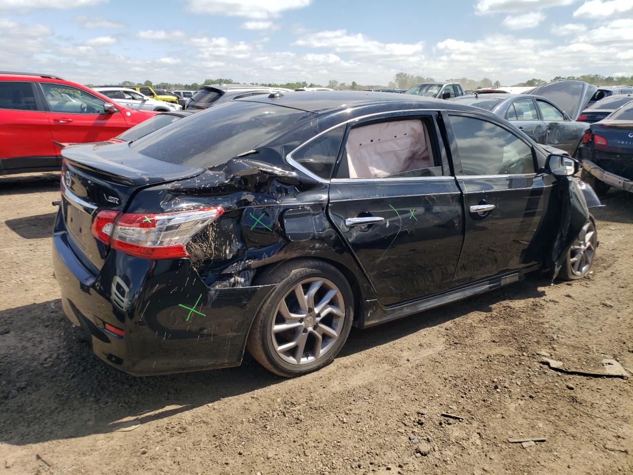 Lot #2554260015 2015 NISSAN SENTRA S