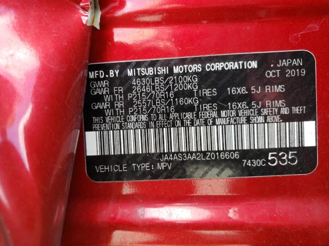 2020 MITSUBISHI ECLIPSE CR - JA4AS3AA2LZ016606
